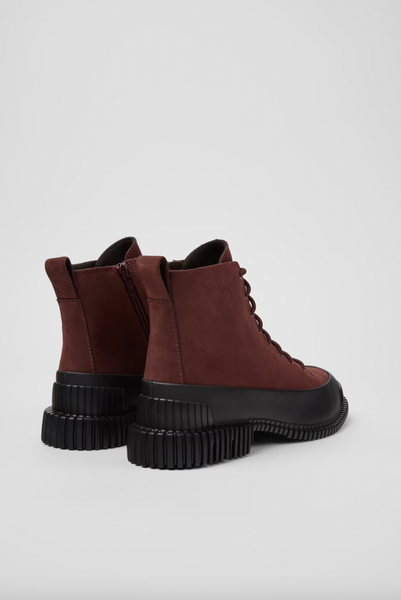 Camper -  Lightweight Boot in Burgundy Nubuck