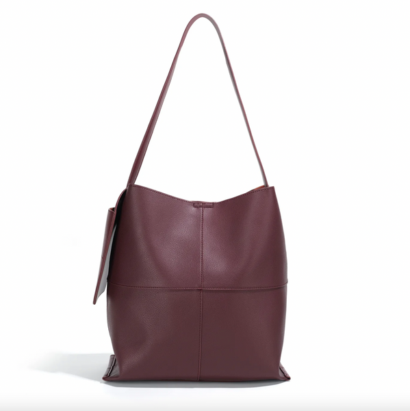 Co-Lab - Shoulder Tote in Pomegranate