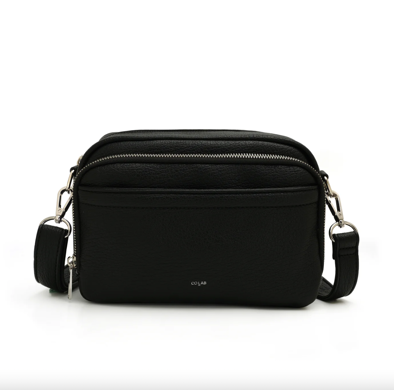 Co-Lab - Jordie Organizer Crossbody Bag in Black