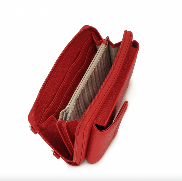 Co-Lab - Wallet Crossbody in Red