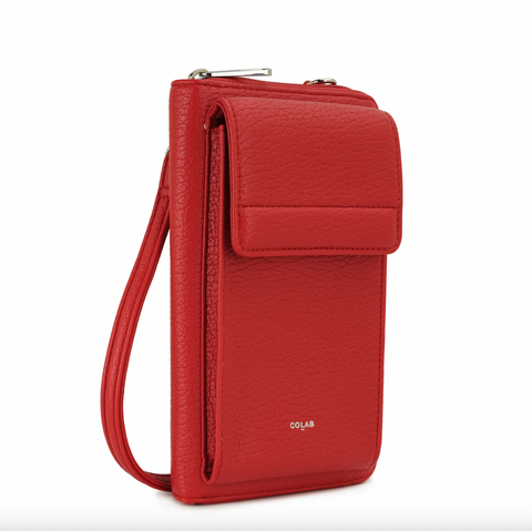 Co-Lab - Wallet Crossbody in Red