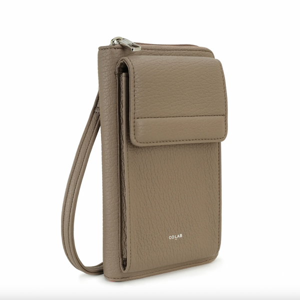 Co-Lab - Wallet Crossbody in Taupe