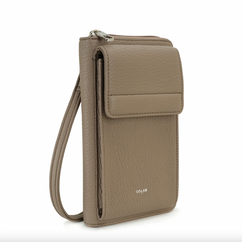 Co-Lab - Wallet Crossbody in Taupe
