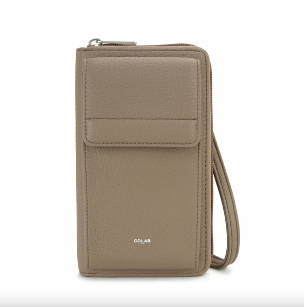 Co-Lab - Wallet Crossbody in Taupe