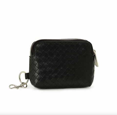 Co-Lab - Woven Wallet in Black