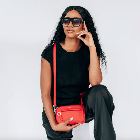 Co-Lab - Small Crossbody in Red