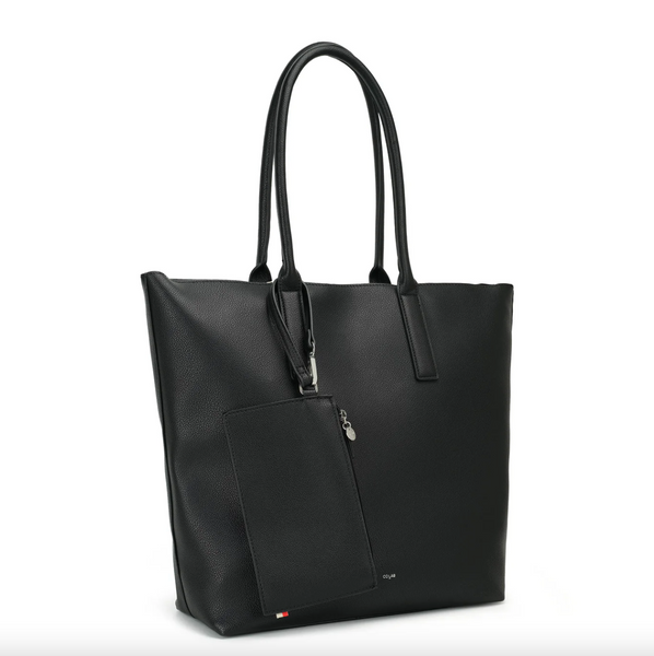 Co-Lab - Large Tote with Curved Handles in Black