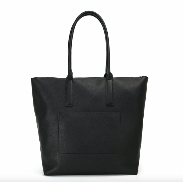 Co-Lab - Large Tote with Curved Handles in Black