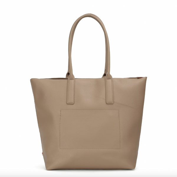 Co-Lab - Large Tote with Curved Handles in Taupe