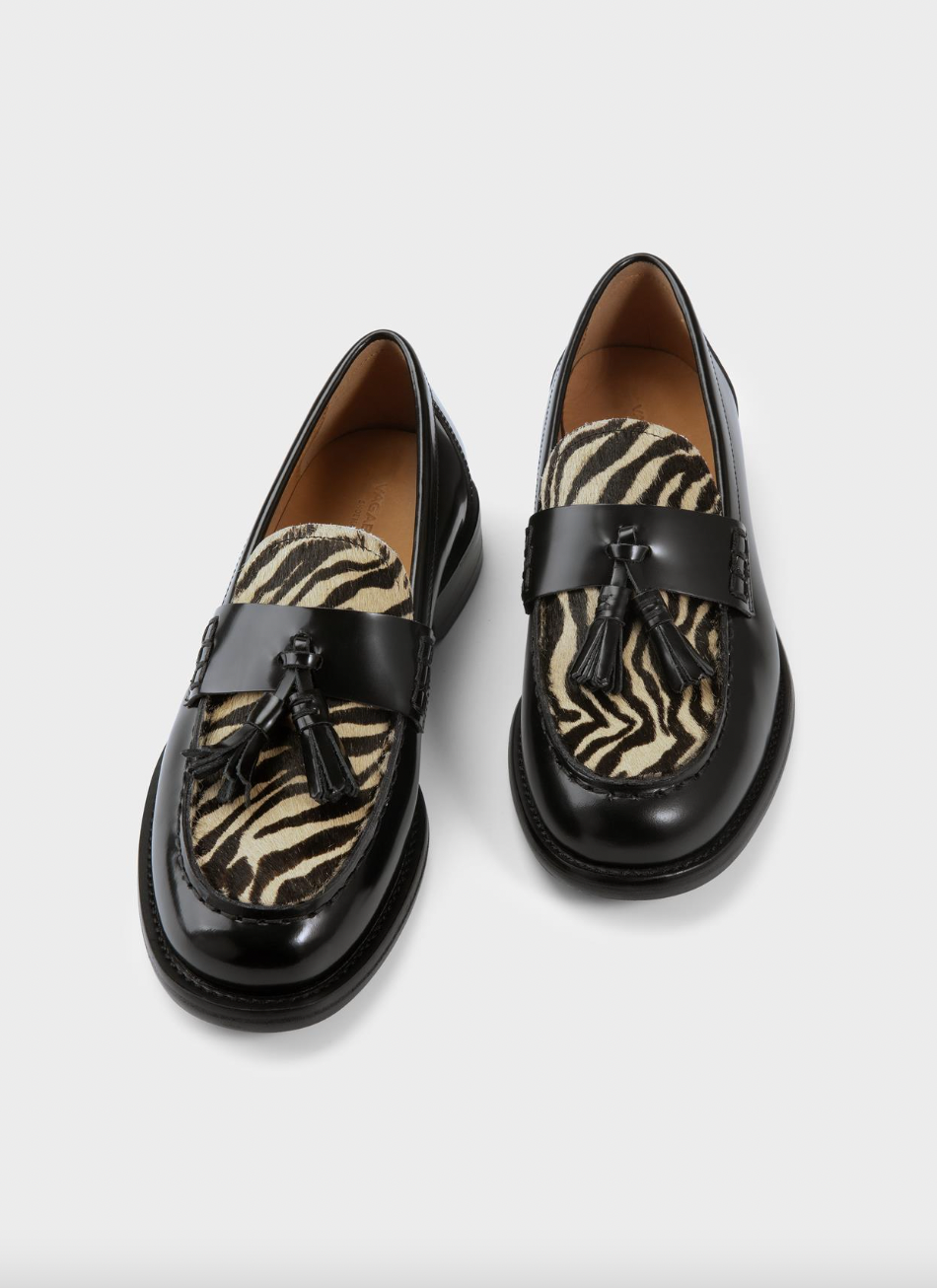 Vagabond Shoemakers - Zebra Tassel Loafers