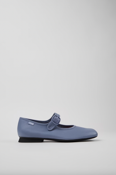 Camper - Mary Janes in Cornflower Blue Leather
