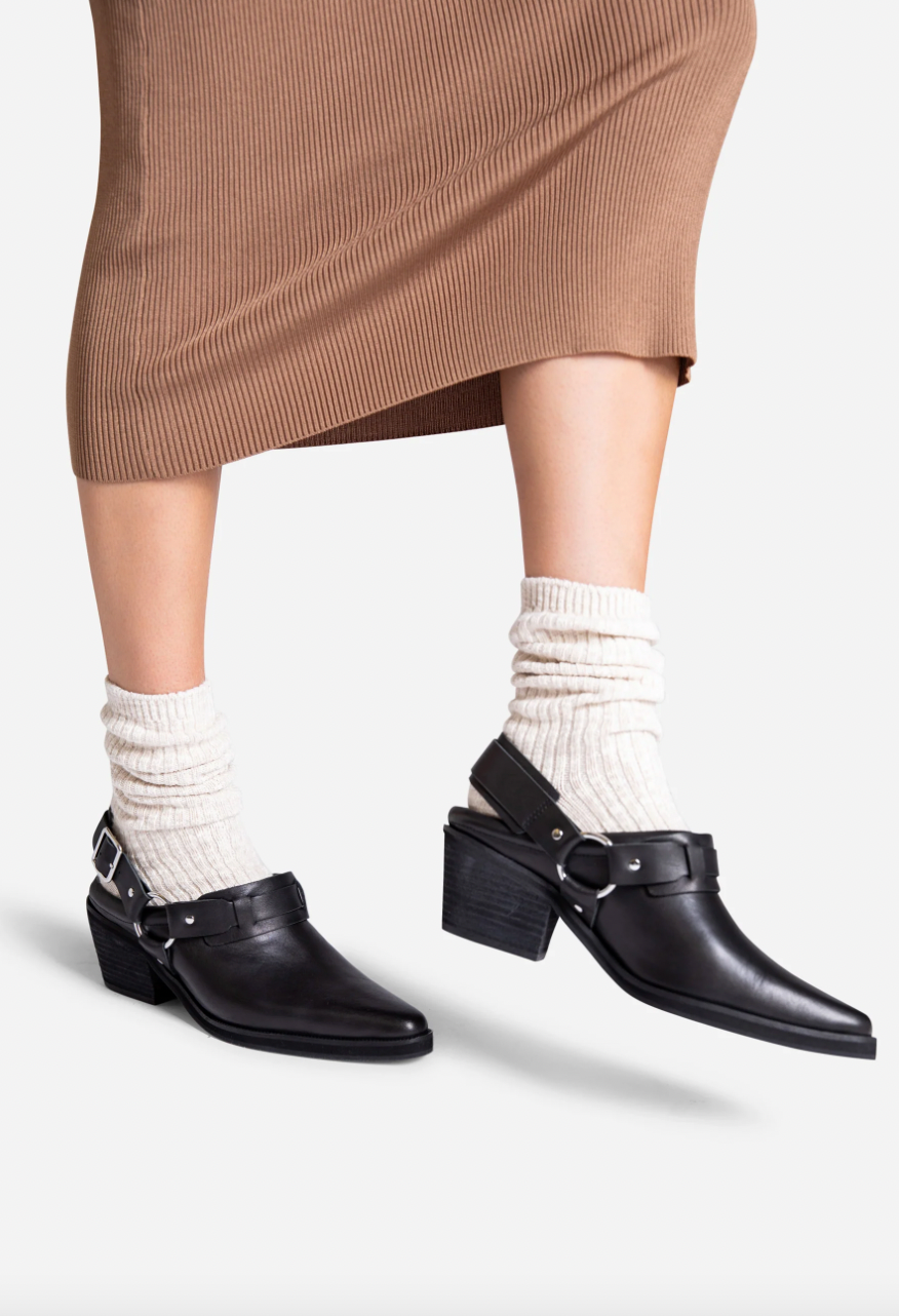Intentionally Blank - Slingback Western Clog