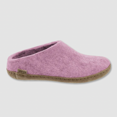 Glerups - Flower Open Heel Leather Sole