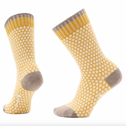 Smartwool - Merino Socks in Mustard & Cream (Medium)