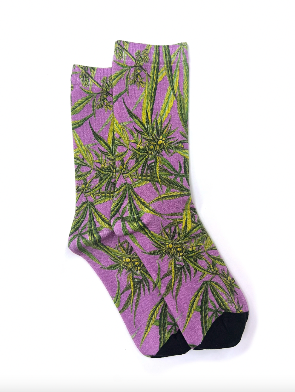 Strathcona -  Bamboo Socks in Purple Mary Jane