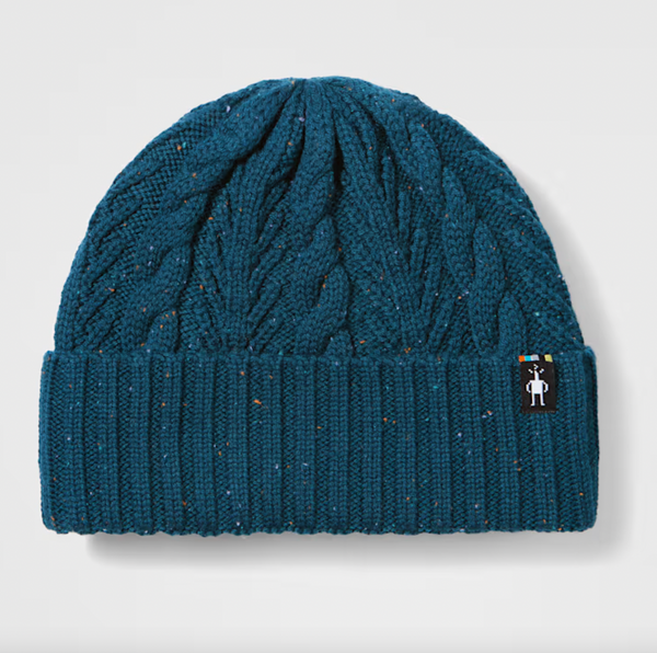 Smartwool - Cable Knit Beanie in Twilight Blue