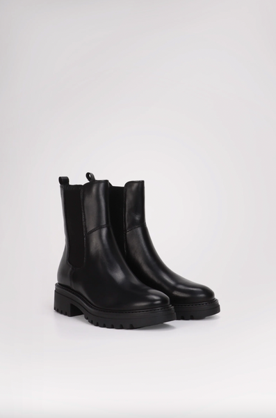 Pajar - Water Resistant Leather Chelsea Boot in Black
