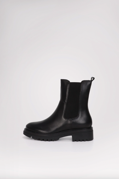 Pajar - Water Resistant Leather Chelsea Boot in Black