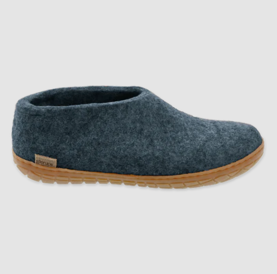 Glerups - Denim Shoe Natural Rubber Sole