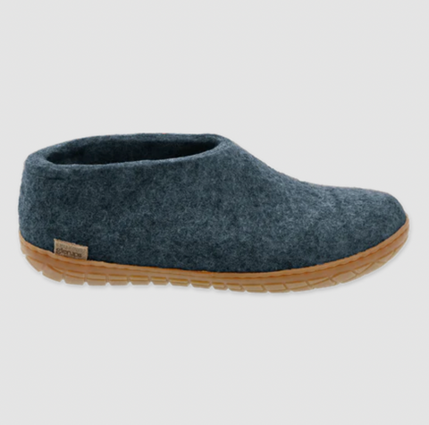 Glerups - Denim Shoe Natural Rubber Sole