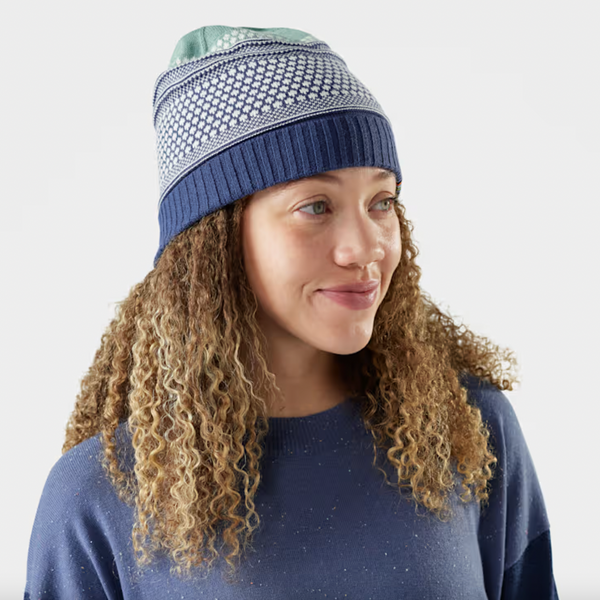 Smartwool - Popcorn Cable Reversible Beanie in Nightfall Blue