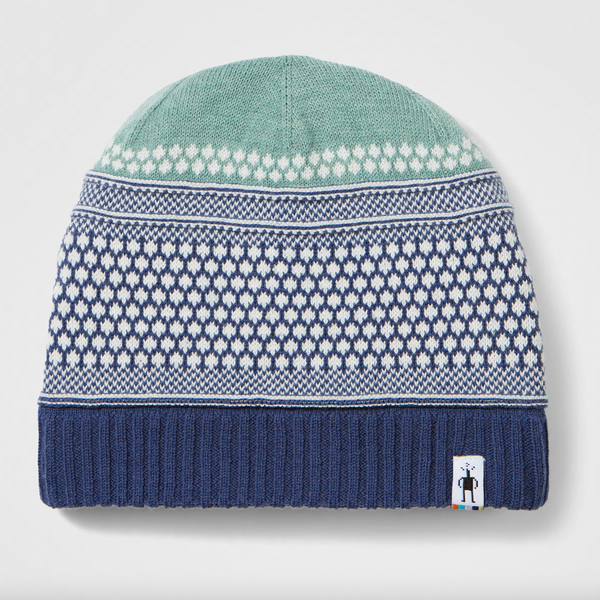 Smartwool - Popcorn Cable Reversible Beanie in Nightfall Blue