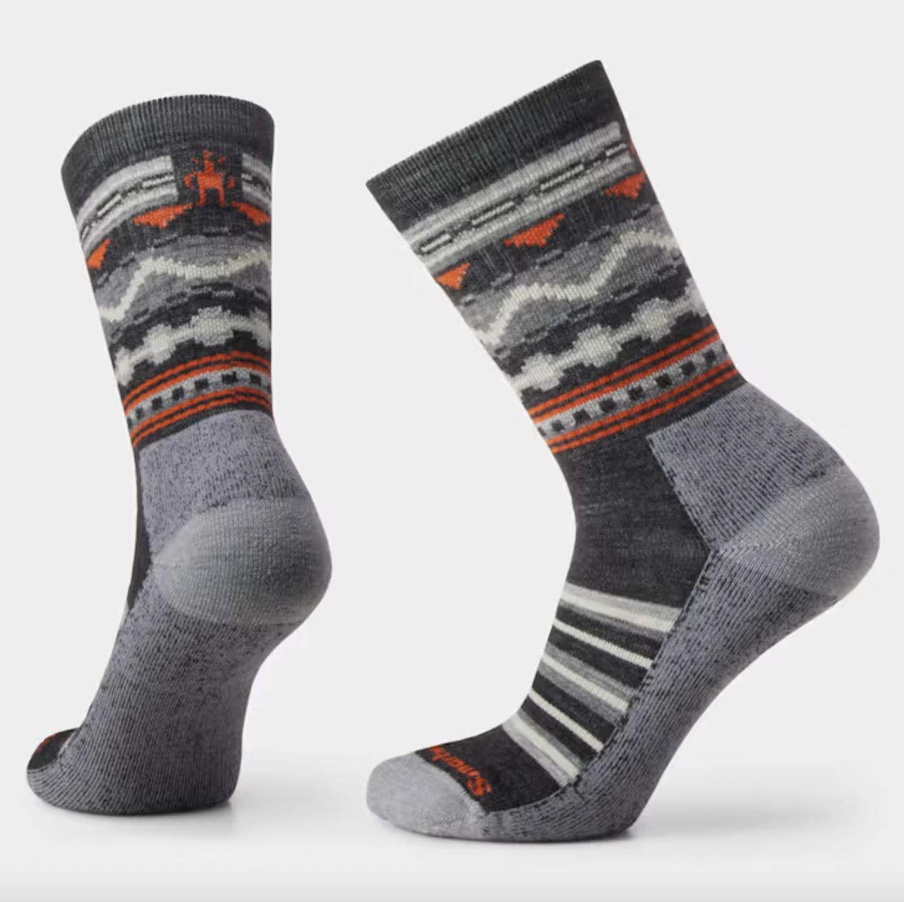Smartwool - Merino Hike Socks in Grey Abstract (Large)