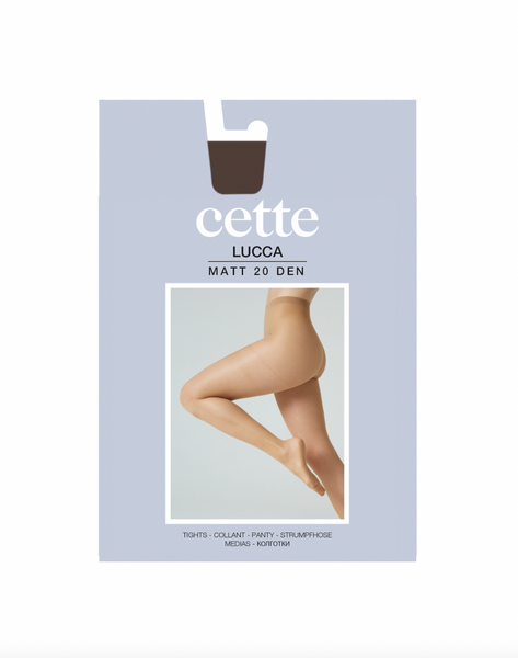 Cette - Lucca Sheer Tights in Hazel Brown