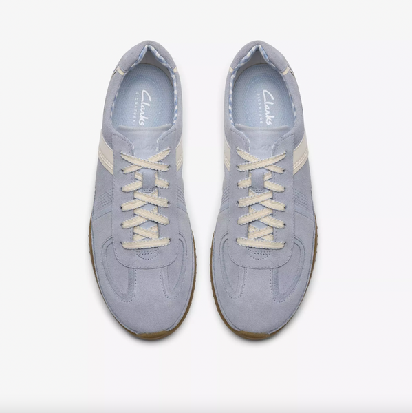 Clarks - Light Blue Suede Sneaker