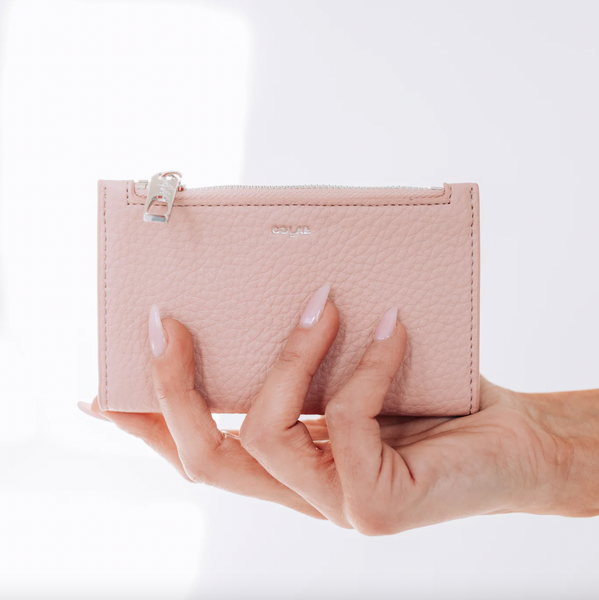Co-Lab - Slim Card Wallet in Blush