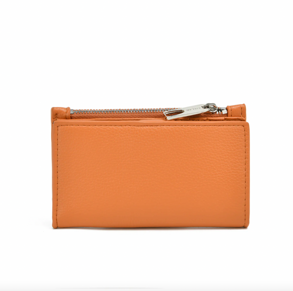 Co-Lab - Slim Card Wallet in Orange Zest