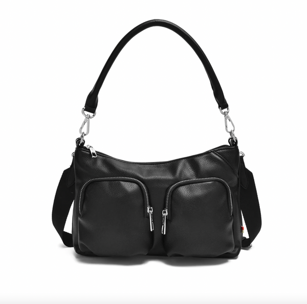 Co-Lab - Two Pocket Bag in Black