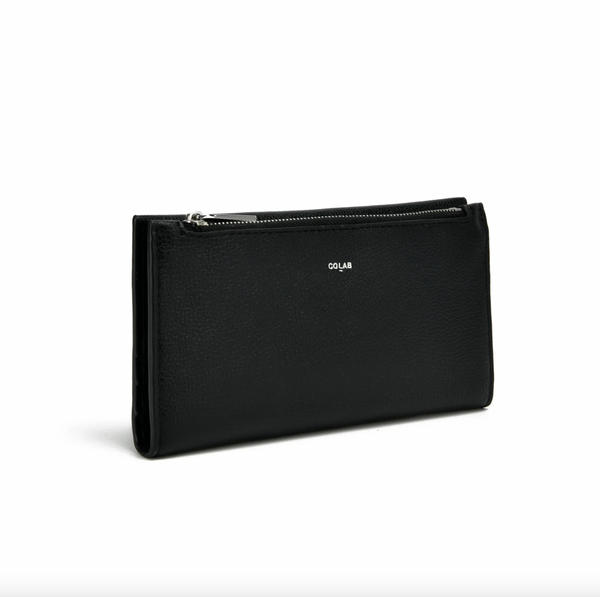 Co-Lab - Slim Long Wallet in Black