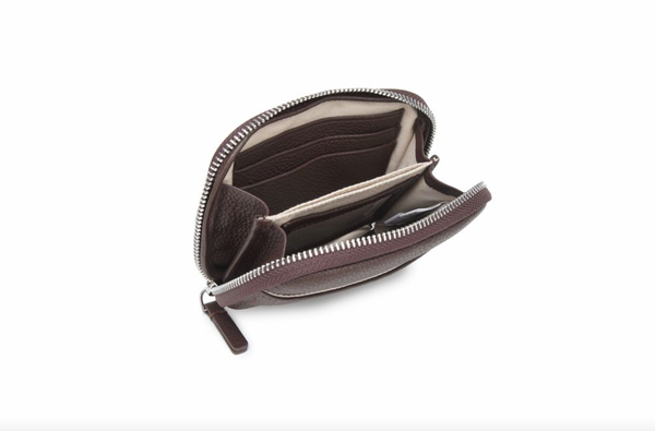 Christopher Kon - Mini World Wallet in Chocolate Leather
