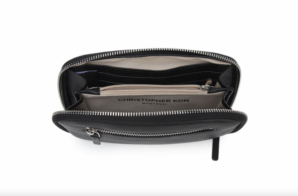 Christopher Kon - World Wallet in Black Leather