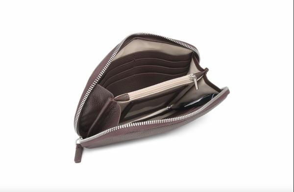 Christopher Kon - World Wallet in Chocolate Leather