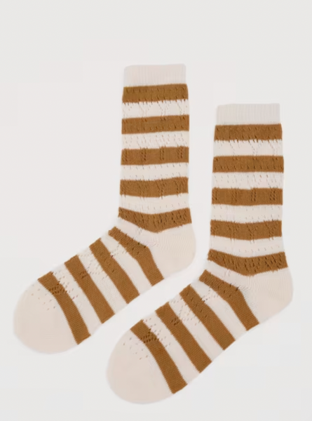 Seasalt Socks - Mustard Pointelle Socks