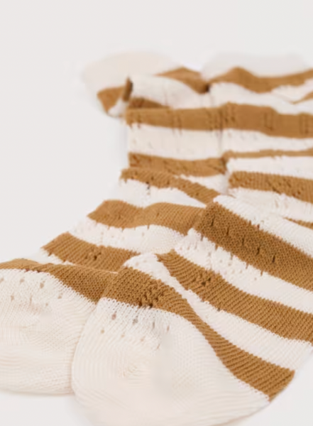 Seasalt Socks - Mustard Pointelle Socks