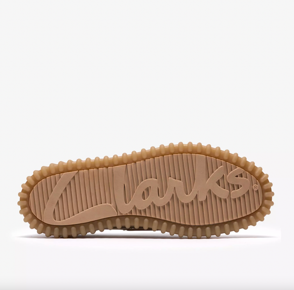 Clarks - Boat Shoe in Cream Nubuck