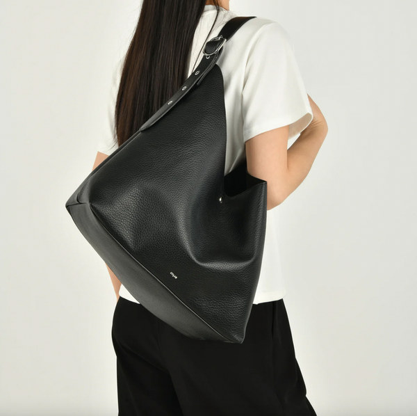 Co-Lab - Slouchy Shoulder Bag with Pouch in Black