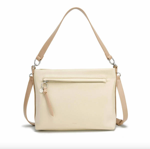 Co-Lab - Crossbody Bag with Edging in Bone