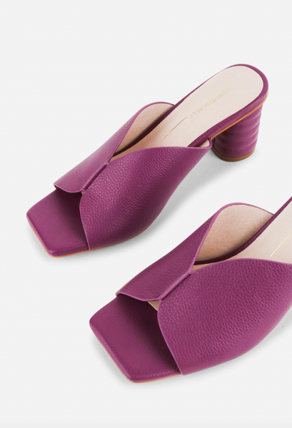 Intentionally Blank - Kamika Heel in Plum
