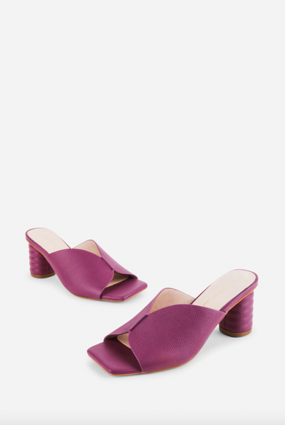 Intentionally Blank - Kamika Heel in Plum