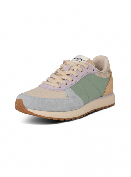 Woden - Sneaker in Beige Multi