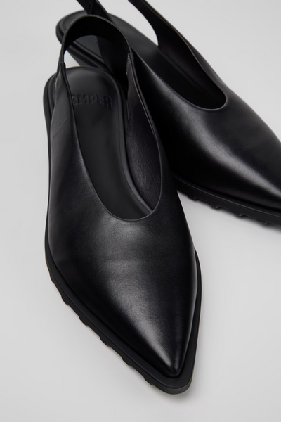 Camper - Anita Slingback Heels in Black