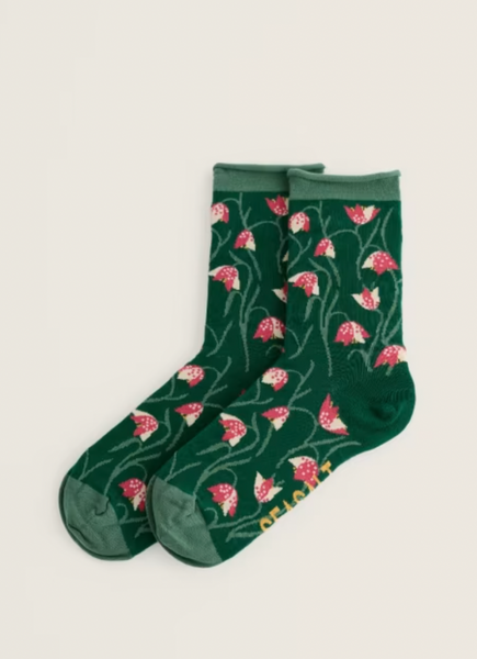 Seasalt Socks - Organic Cotton Socks in Floral Bells