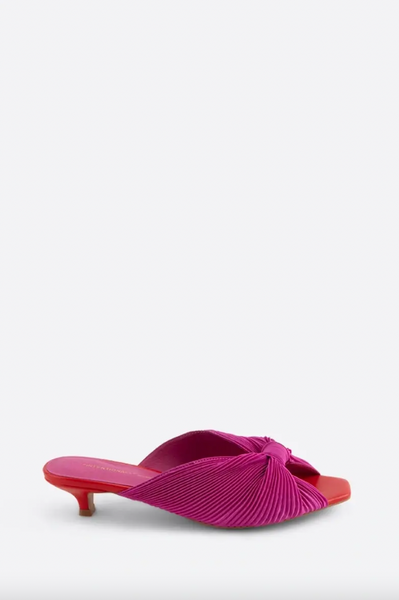 Intentionally Blank - Kitten Heel in Flamingo Pink