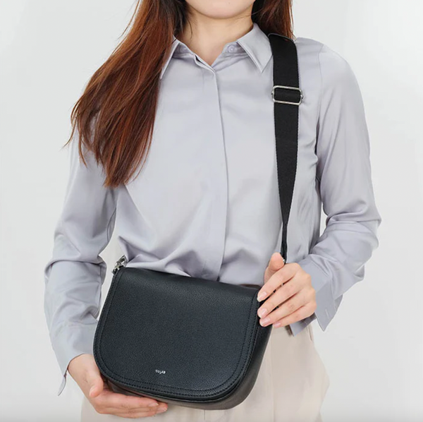 Co-Lab - Crossbody with Flap Closure in Ginger