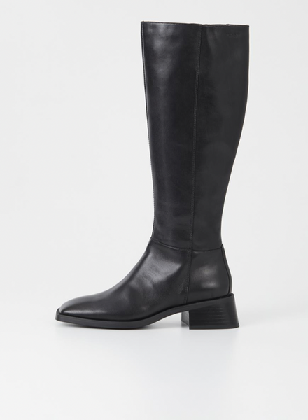 Vagabond - Tall Boot in Black Leather