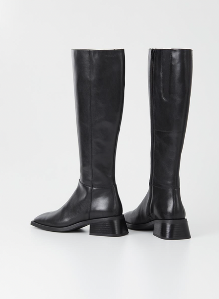 Vagabond - Tall Boot in Black Leather